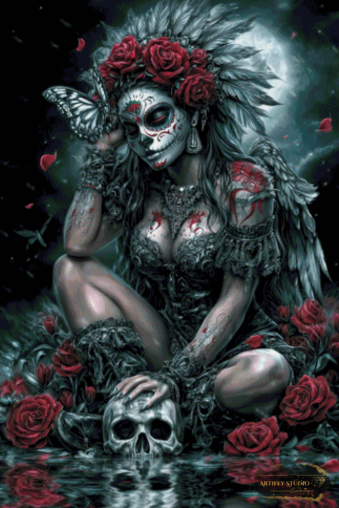 Die Göttin der Unterwelt by Artifey 80x120 mit 110 Farben