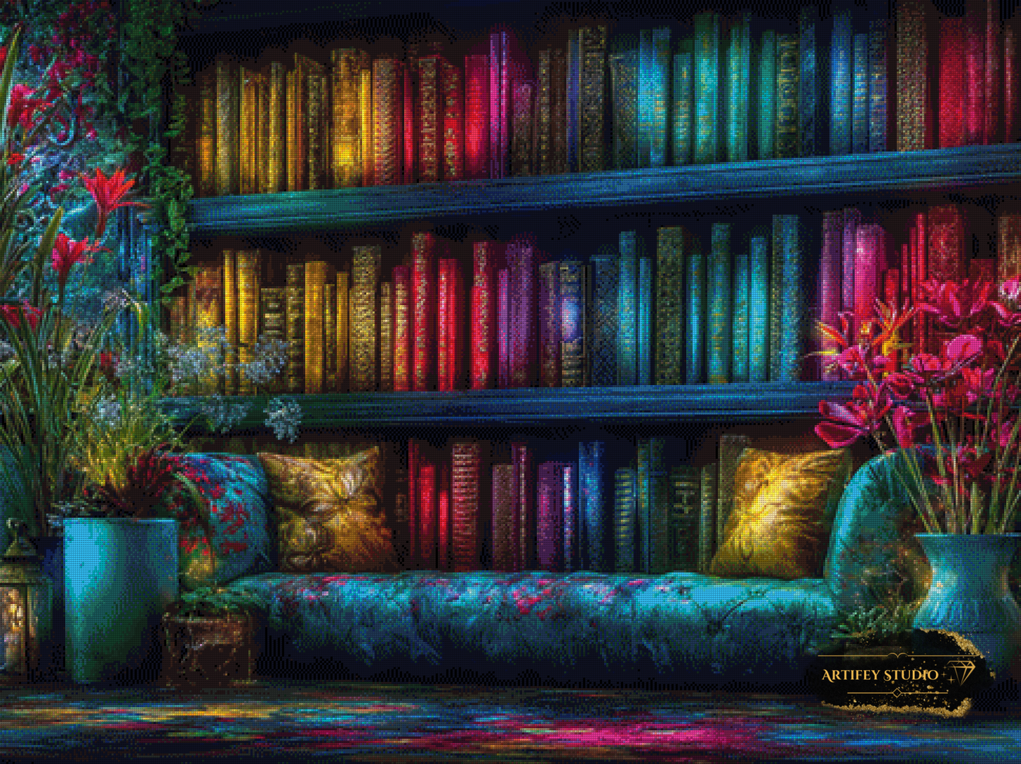 Die Leseecke by Morrigan 120x90 mit 260 Farben