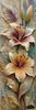 3D Lilies by Morrigan 50x150 mit 200 Farben - Artifey Studio