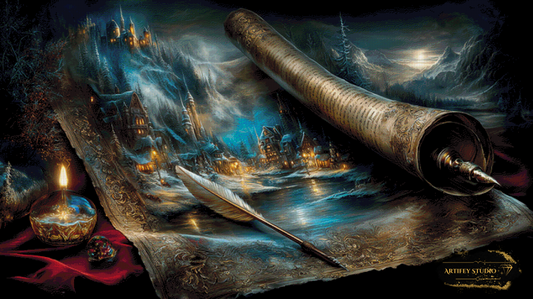 The vision of Silent Night by Morrigan 160x90 mit 210 Farben