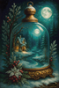 Winter‘s Whisper by Morriora 80x110 mit 170 Farben - Artifey Studio