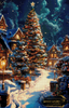 Sparkling Lights by Morrigan 70x110 mit 240 Farben - Artifey Studio