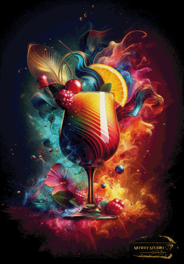 Fruchtexplosion by MAD 70x100 mit 310 Farben