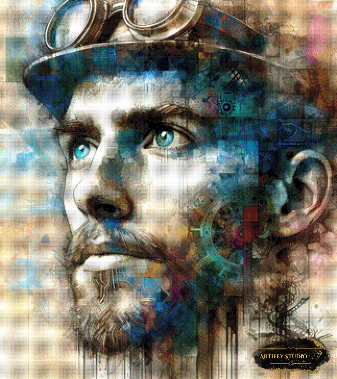 Der Zeitreisende by MAD 80x90 mit 230 Farben
