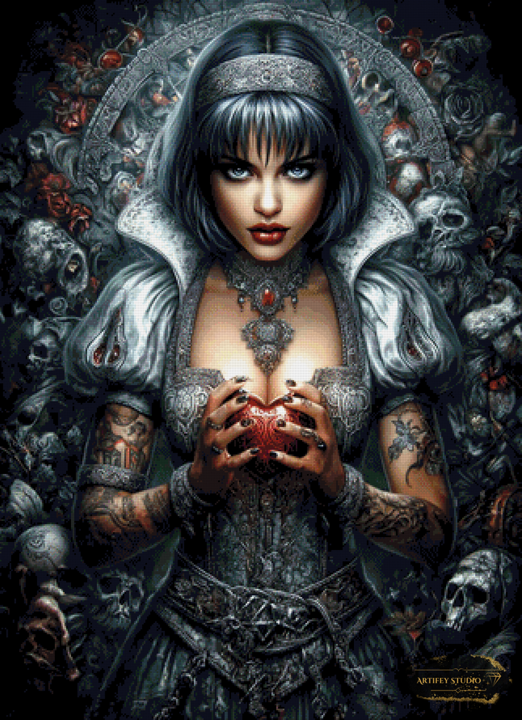 Gothic Märchen by Mirael 80x110 mit 145 Farben