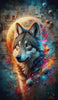 Colors of the Wild by MAD 70x120 mit 300 Farben Artifey Studio