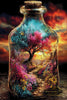 Spring in the Bottle by Morrigan 80x120 mit 330 Farben - Artifey Studio