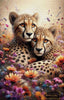 Sibling love by MAD 70x110 mit 260 Farben Artifey Studio