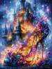 Midnight Sparkle Castle by Artifey 90x120 mit 330 Farben