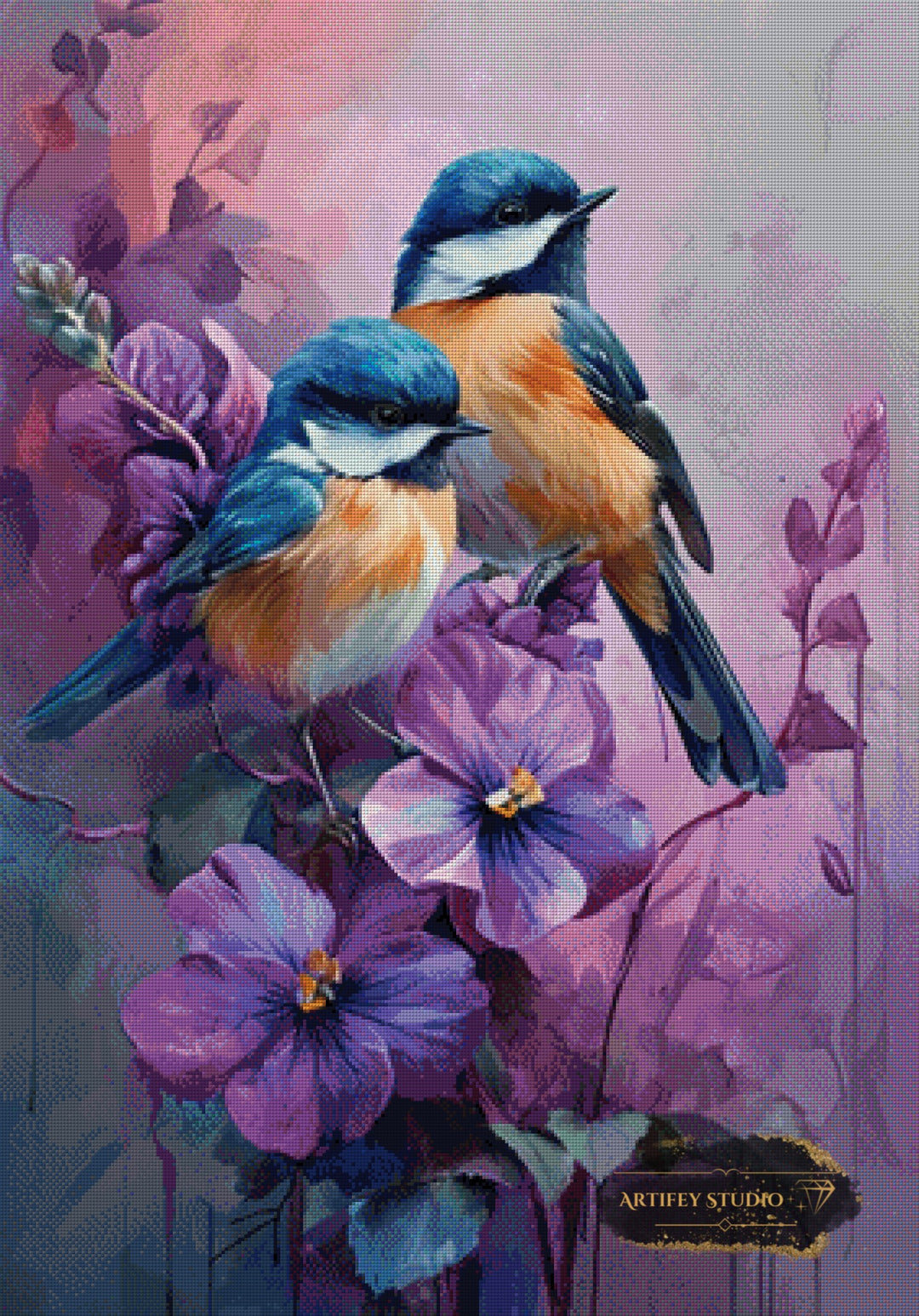 Ein Augenblick der Ruhe by Pixxchicks 70x100 mit 190 Farben - Artifey Studio