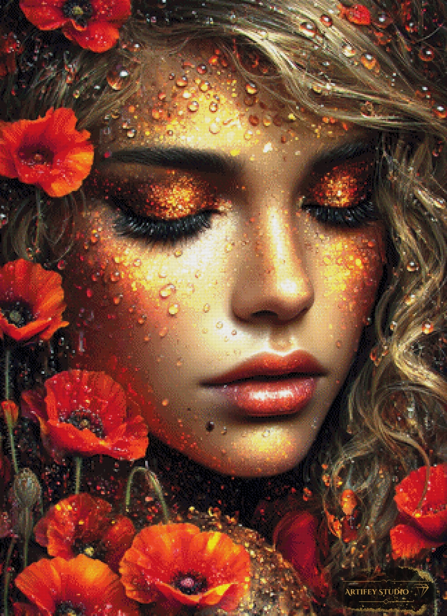 Flora Mystica by LaViie 80x110 mit 230 Farben