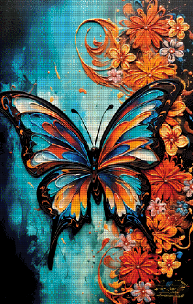 Wing Magic by Pixxchicks 70x110 with 270 colors