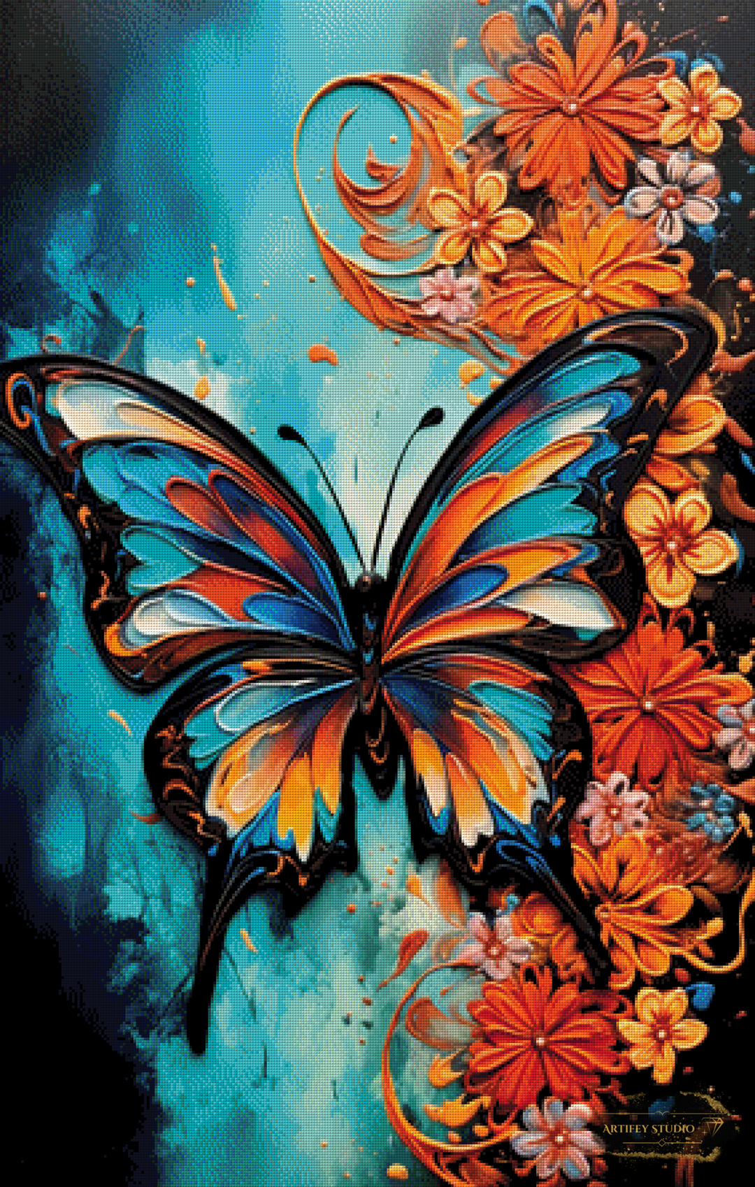 Wing Magic by Pixxchicks 70x110 with 270 colors