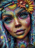Rainbow Siren by Morrigan 80x110 mit 320 Farben Artifey Studio