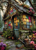 Forgotten Vibrancy by Morrigan 80x110 mit 280 Farben
