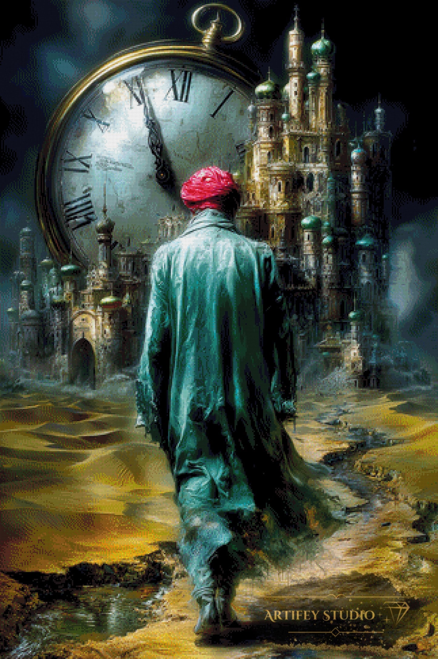 Hurry up by Morrigan 80x120 with 220 colors