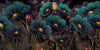 Gilded Mysticism II by Morrigan 120x60 mit 150 Farben - Artifey Studio