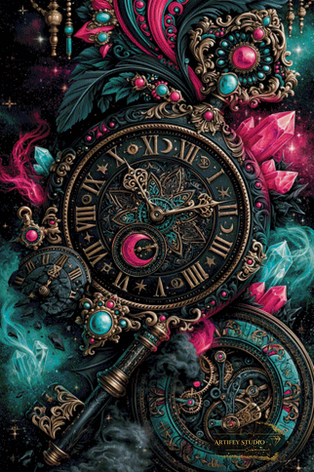Das Portal der Zeit by Lexxa 80x120 mit 200 Farben
