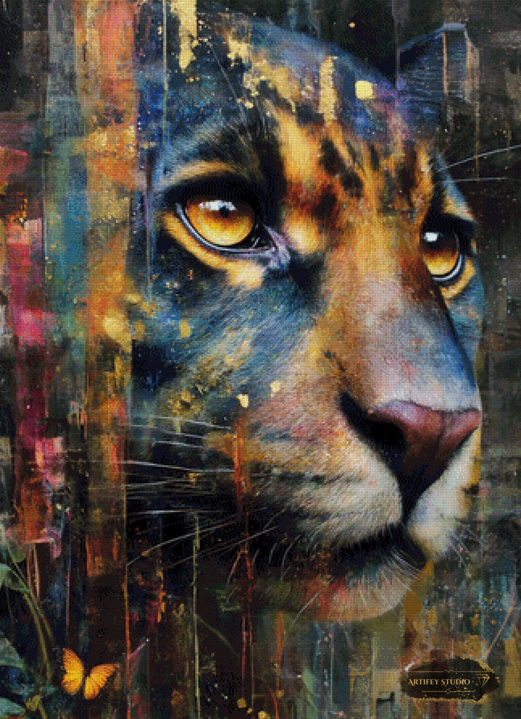 Apex Predator by Morrigan 80x110 mit 220 Farben Artifey Studio