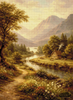 Das stille Tal by Daye 80x110 mit 95 Farben