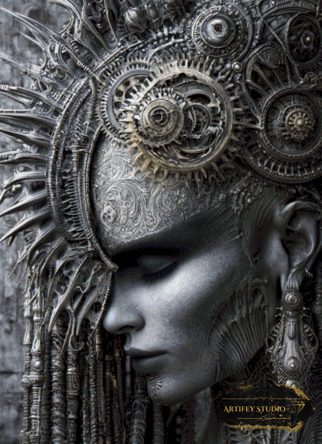 Tiamat by Skyler 80x110 mit 80 Farben