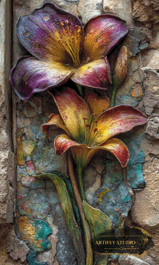 Holy Lily by Morrigan 50x150 with 160 colors