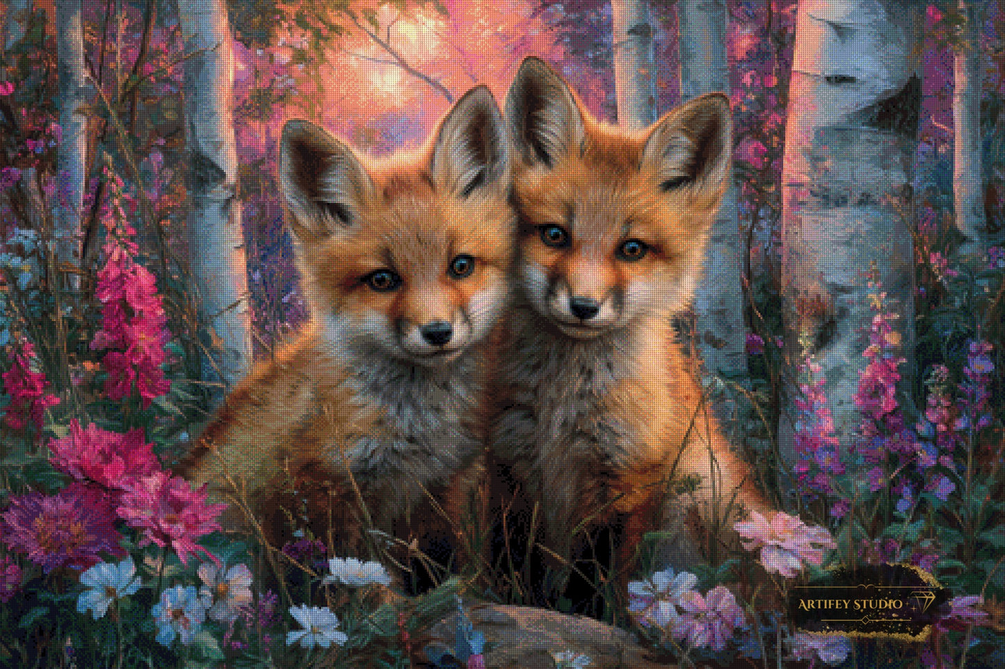 Im herzen des Waldes by Salzkatze 120x80 mit 230 Farben