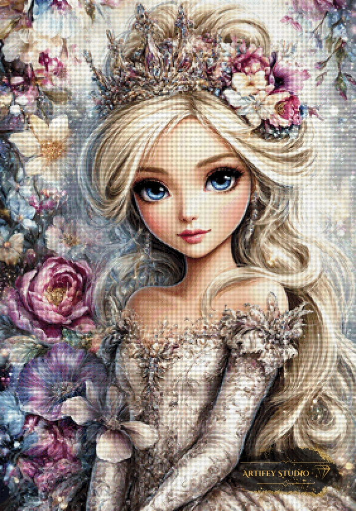 Little Princess by Lexxa 70x100 mit 210 Farben Artifey Studio
