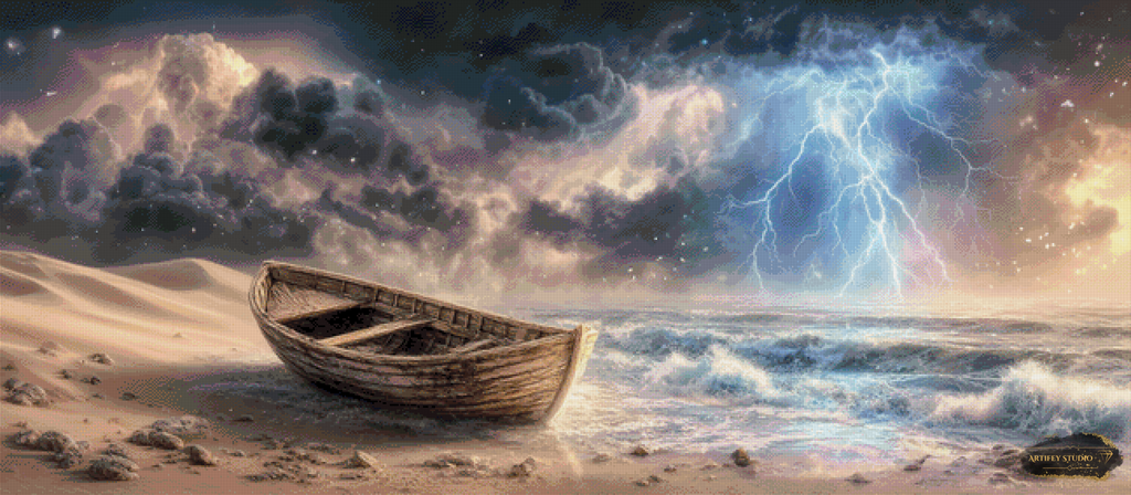Die Ruhe vor dem Sturm by LaViie 160x70 mit 145 Farben