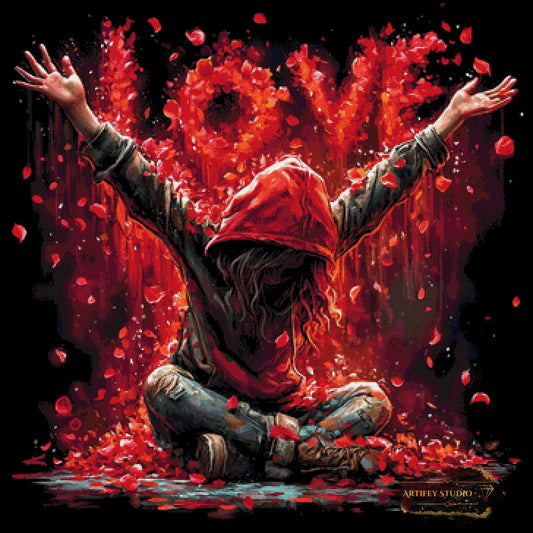 Love Unleashed by Artifey 90x90 mit 170 Farben