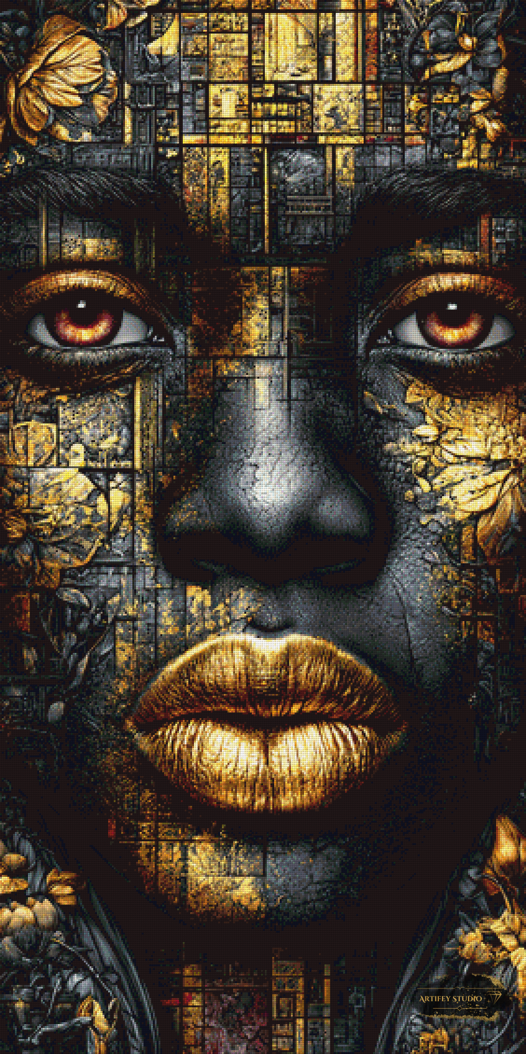 Forged Mind by Artifey 70x140 mit 150 Farben
