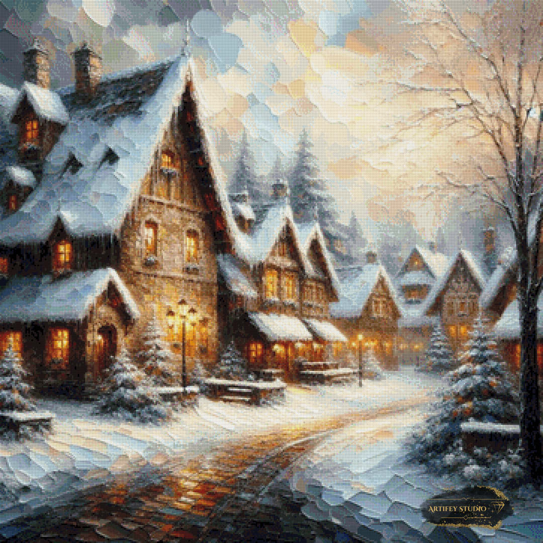 Wo der Winter wohnt by PIxxchicks 90x90 mit 170 Farben
