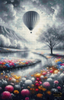 Fluss der Erinnerung by MAD 70x110 mit 230 Farben