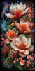 Sternenblüten by Artifey 60x120 mit 280 Farben