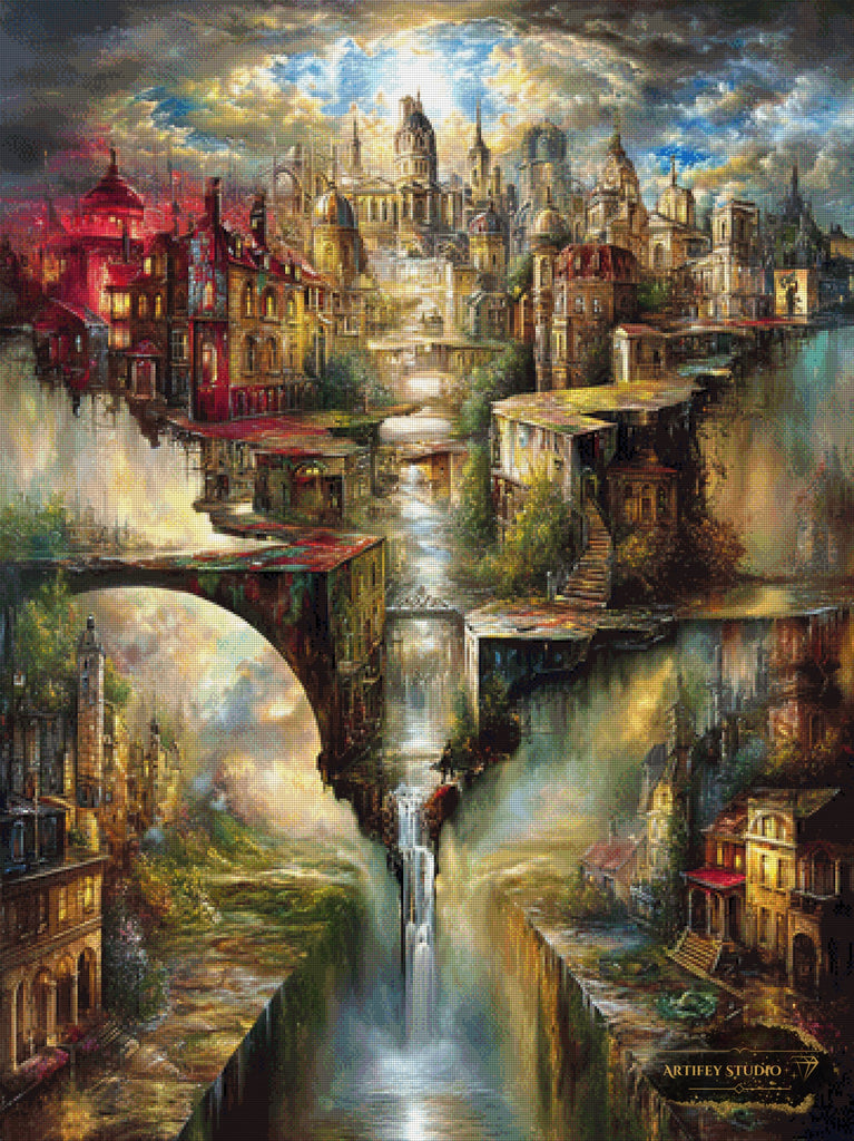 A World Apart by Skyler 90x120 mit 260 Farben - Artifey Studio