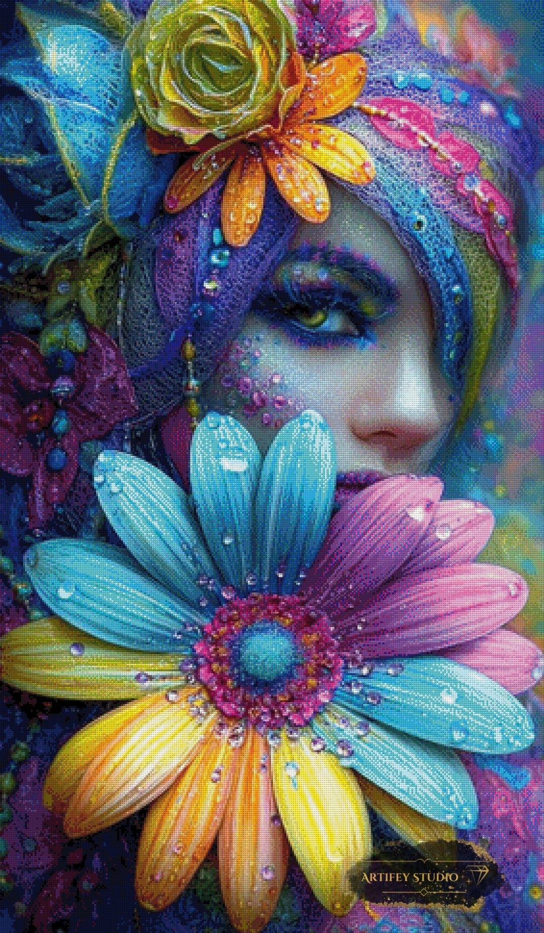 The Spectral Fairy by Skyler 70x120 mit 330 Farben - Artifey Studio