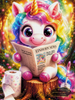 Unicorn News by Misses-X 90x120 mit 400 Farben