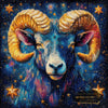 Sternzeichen Widder by Lexxa 80x80 mit 260 Farben Artifey Studio