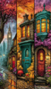 Londoner Gassenzauber by Morrigan 80x140 mit 320 Farben