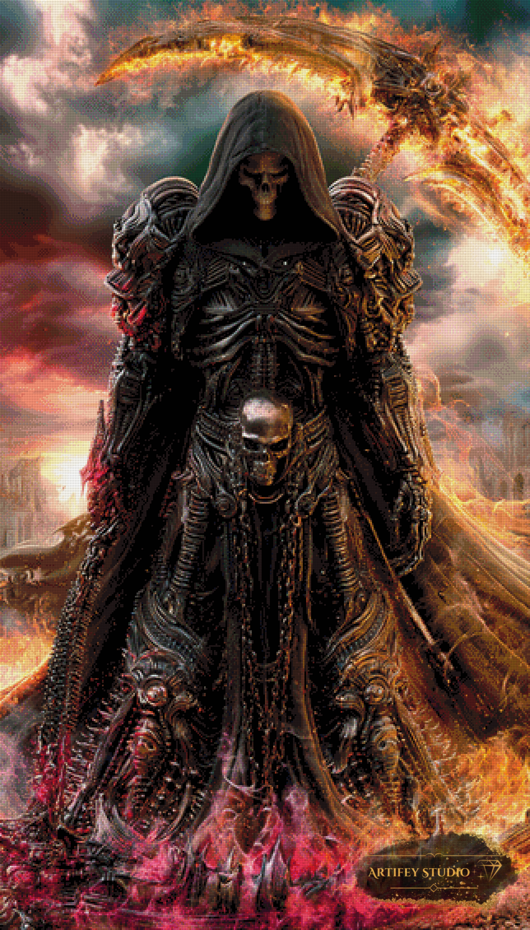 Infernal Sovereign by Skyler 80x140 mit 260 Farben