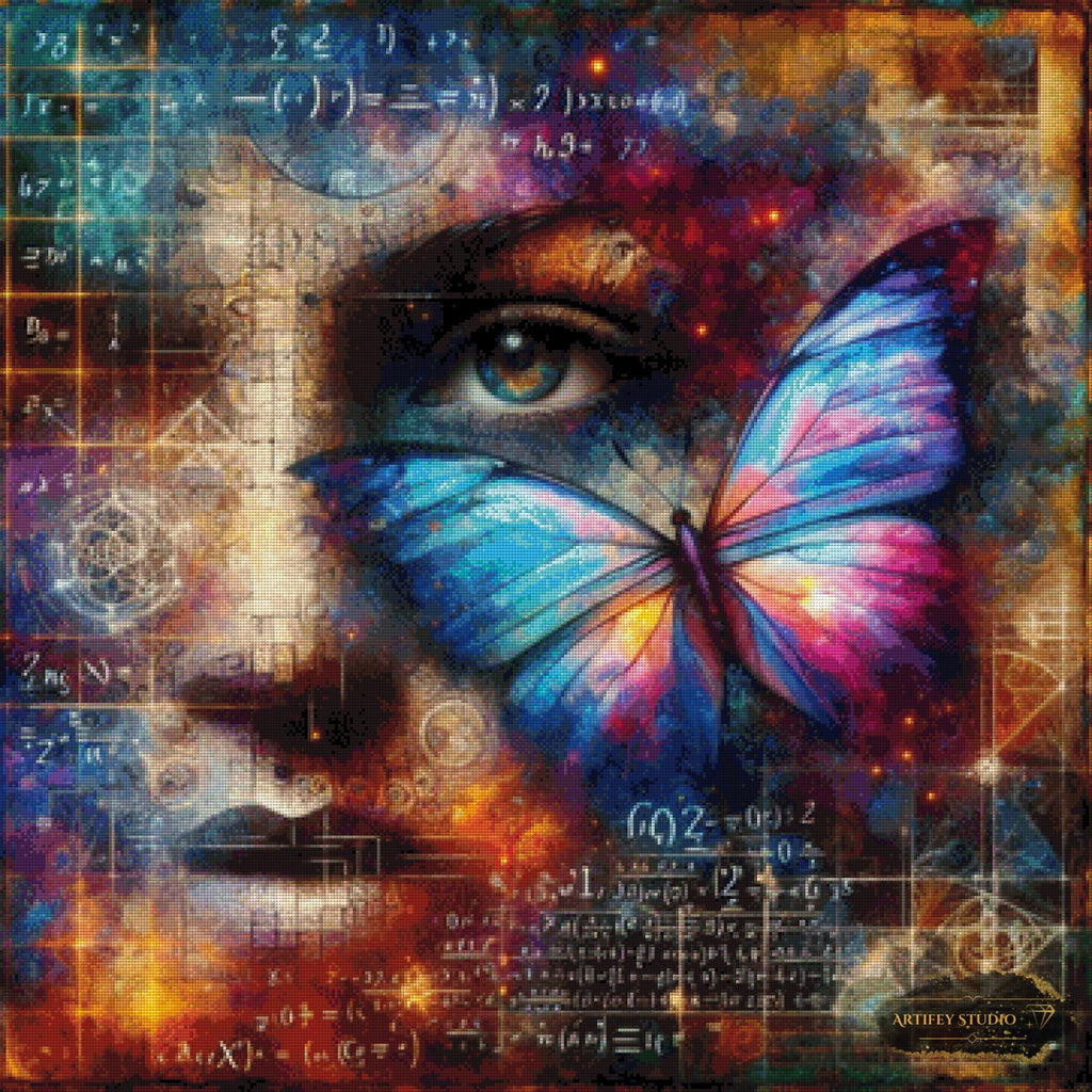 Code der Seele by Diynamite 90x90 mit 320 Farben - Artifey Studio