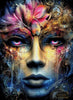 Cyber-Floris by Morrigan 80x110 mit 360 Farben Artifey Studio