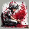 Der Liebes-Ausbruch by Artifey 80x80 mit 150 Farben