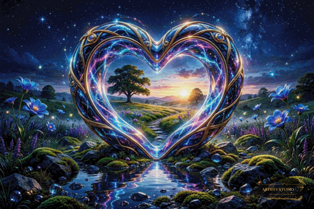 Heartbeat of Nature by MAD 120x80 mit 260 Farben