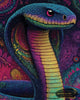 Acid Cobra by Skyler 80x100 mit 220 Farben - Artifey Studio