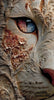 Felis in Relevo by Morrigan 60x110 mit 150 Farben - Artifey Studio