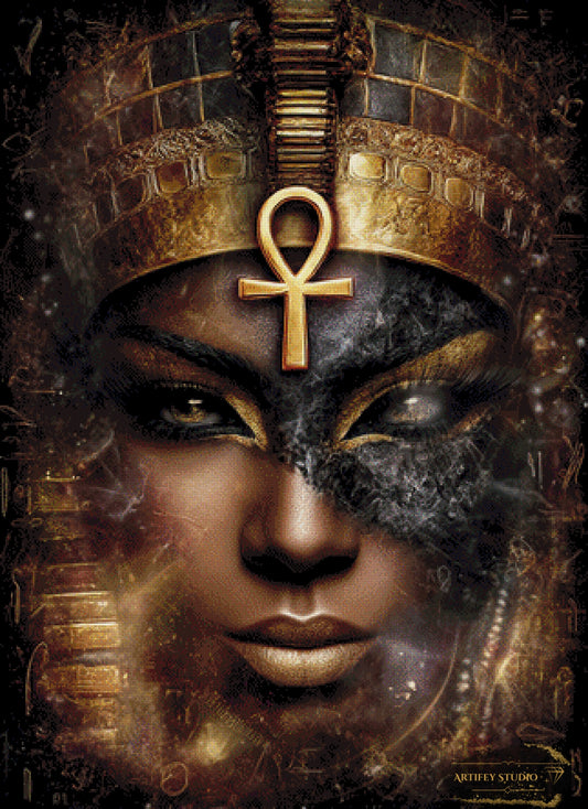 Nefertiti der Nacht by LaViie 80x110 mit 125 Farben