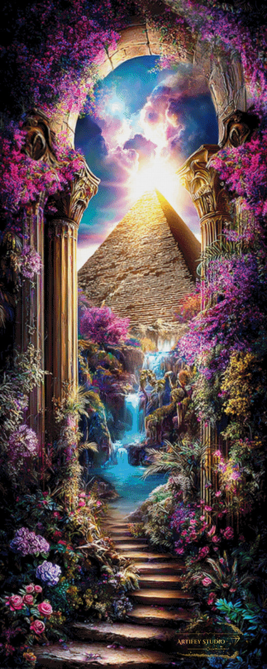 Treppe zur Ewigkeit by Morrigan 80x200 mit 330 Farben