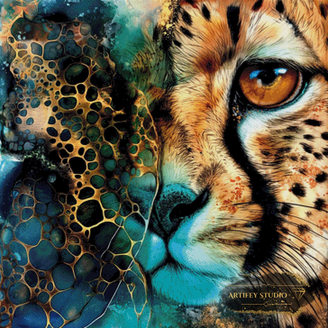 Bio Invasion by Pixxchicks 90x90 mit 250 Farben Artifey Studio