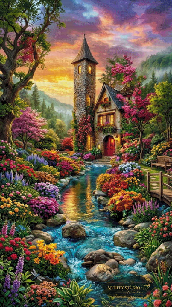 Wo träume wohnen by Morrigan 90x160 mit 380 Farben